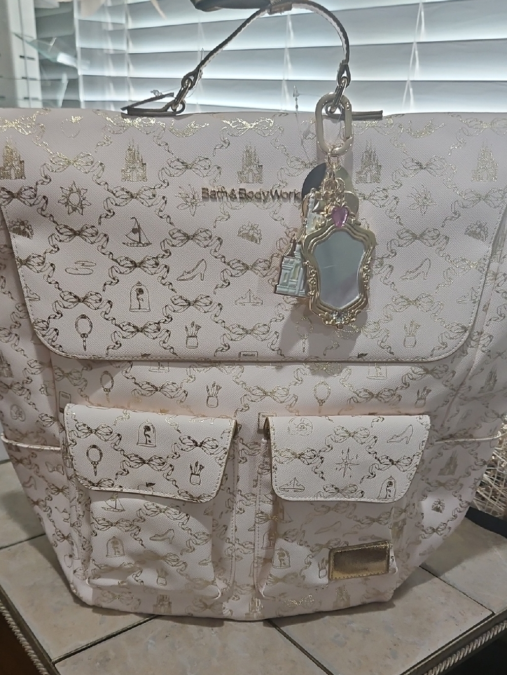 NWT! B&BW DISNEY  PRINCESS BACKPACK!